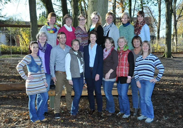 Bild des Kollegiums vom Schuljahr 2013/2014