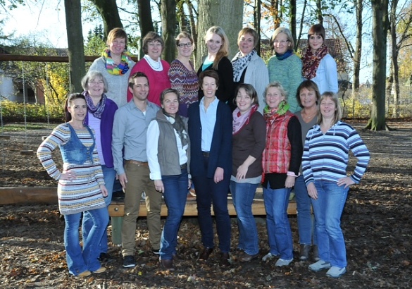 Bild des Kollegiums vom Schuljahr 2013/2014