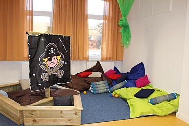 Auf dem Bild ist die Oase der Schule St. Magnus zu sehen.