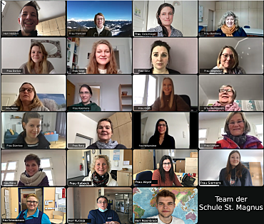 Bild des Kollegiums vom Schuljahr 2020/2021